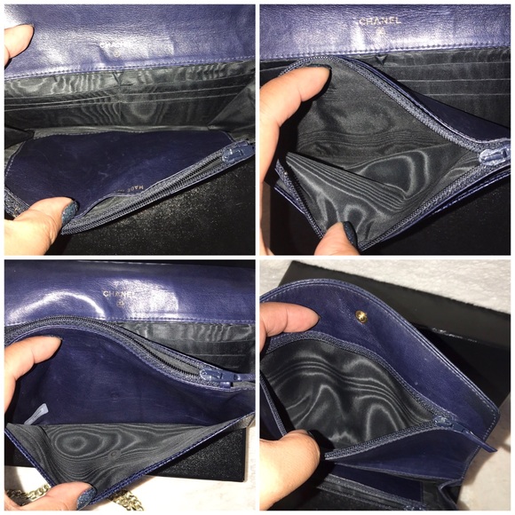 👑✅PRICE FIRM✅NO OFFERS SUPER SALE!! AUTHENTIC Chanel Caviar Clutch - Picture 8 of 14